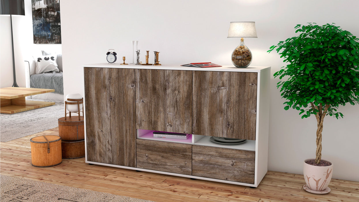 Sideboard Ebe, Treibholz (136x79x35cm)