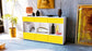 Sideboard Efisia, Gelb (136x79x35cm)