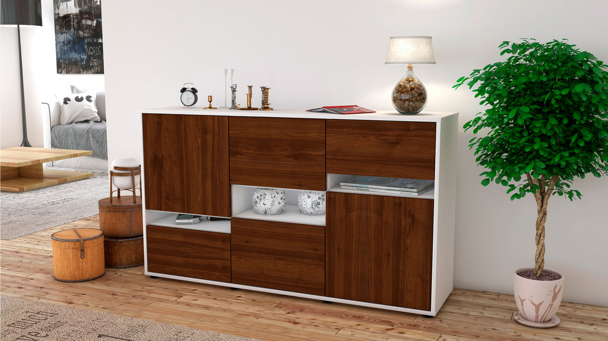 Sideboard Egizia, Walnuss (136x79x35cm)