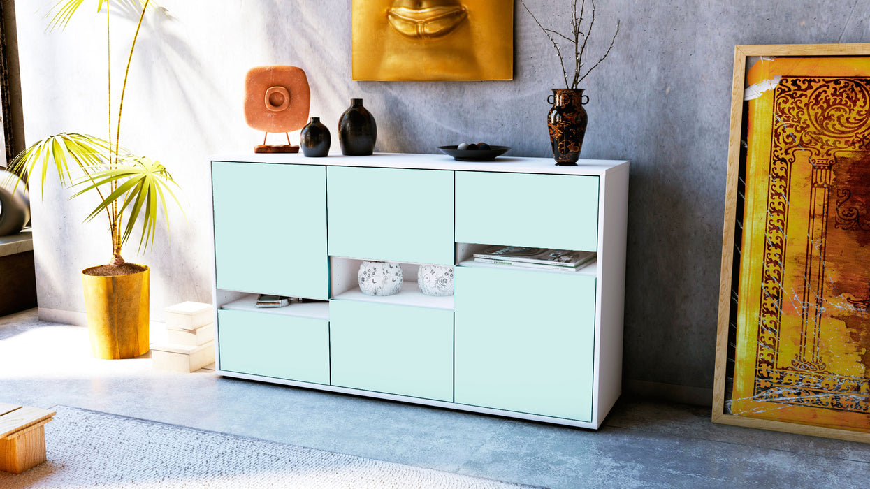 Sideboard Egizia, Mint (136x79x35cm)