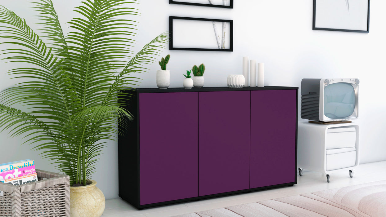 Sideboard Delia, Lila (136x79x35cm)