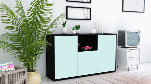 Sideboard Demetria, Mint (136x79x35cm)