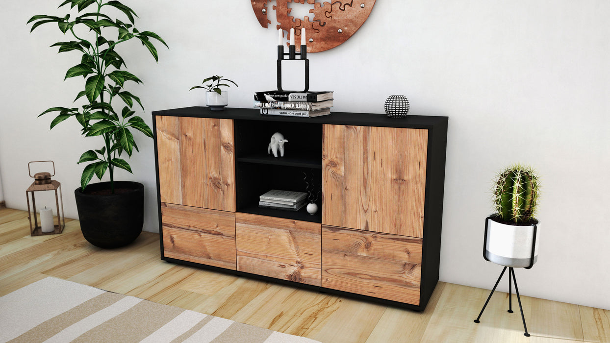 Sideboard Diellza, Pinie (136x79x35cm)