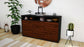 Sideboard Donabella, Walnuss (136x79x35cm)