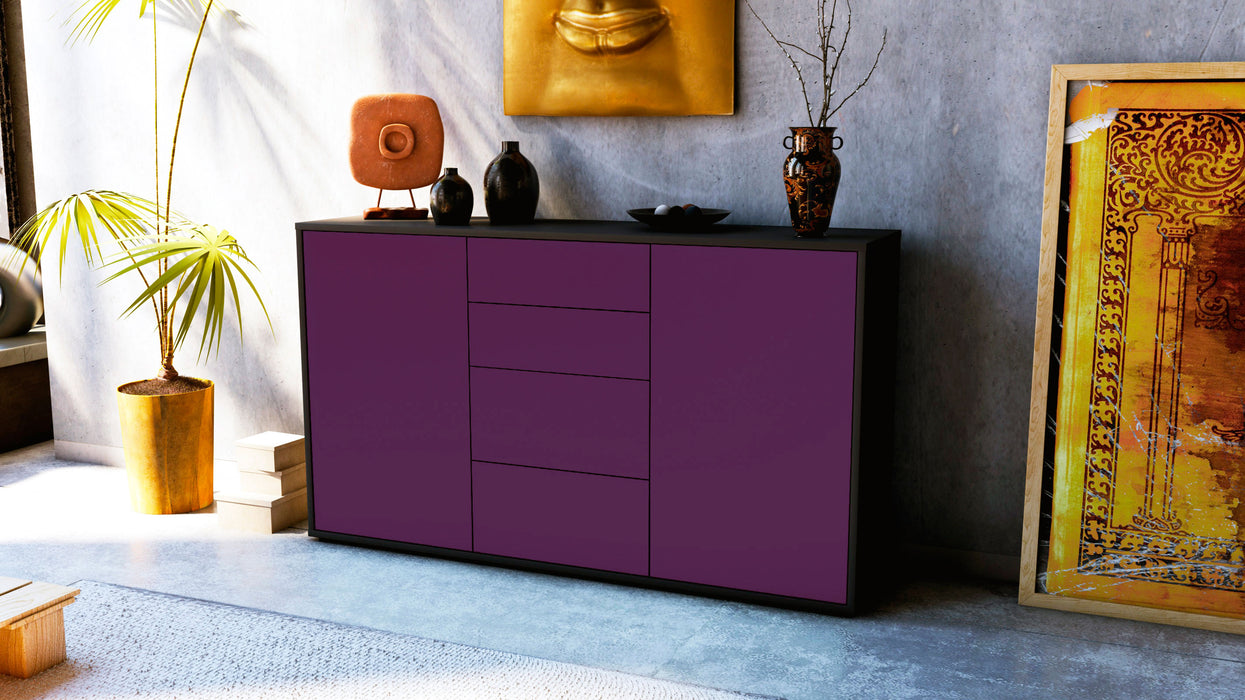 Sideboard Donna, Lila (136x79x35cm)