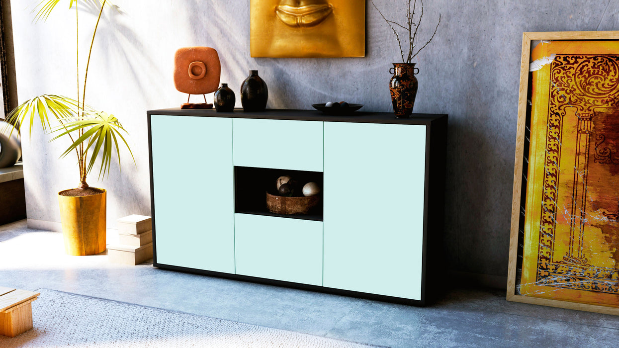 Sideboard Doriana, Mint (136x79x35cm)