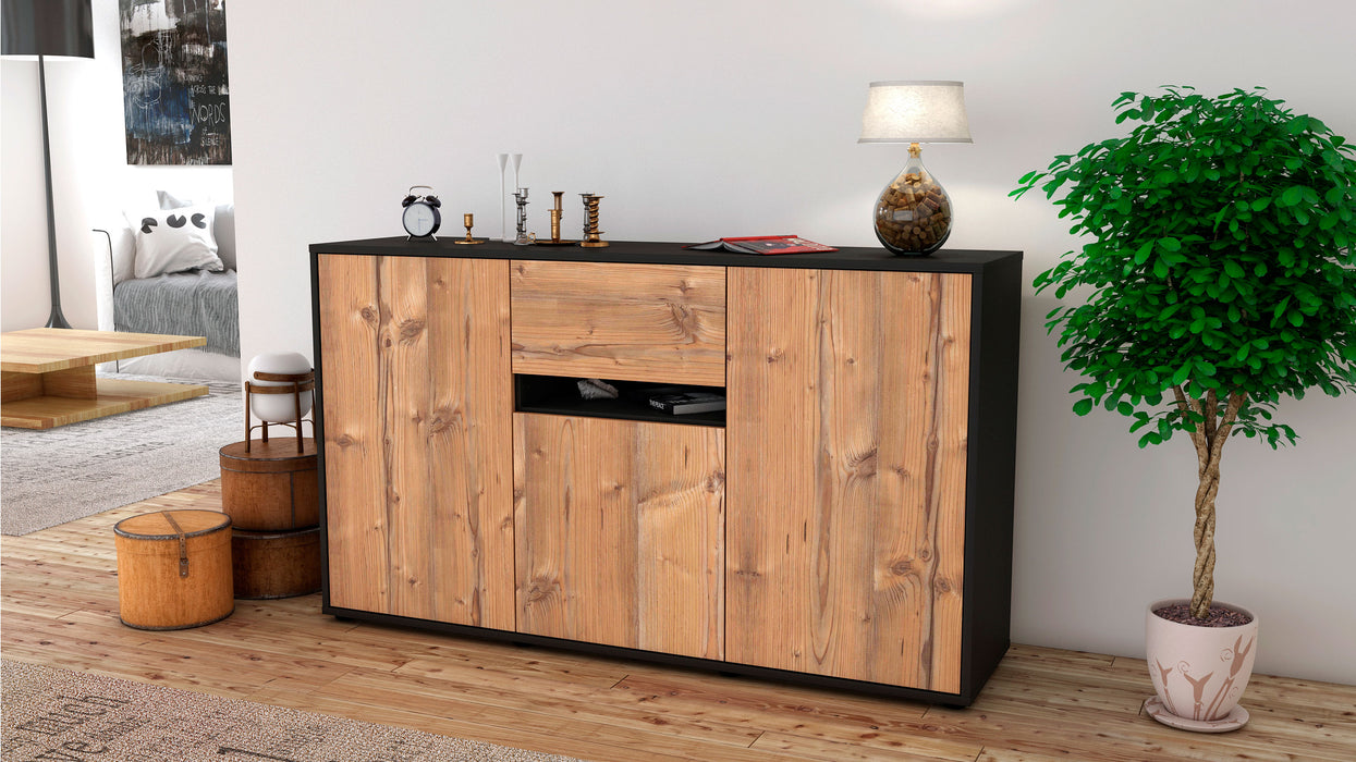 Sideboard Dorina, Pinie (136x79x35cm)