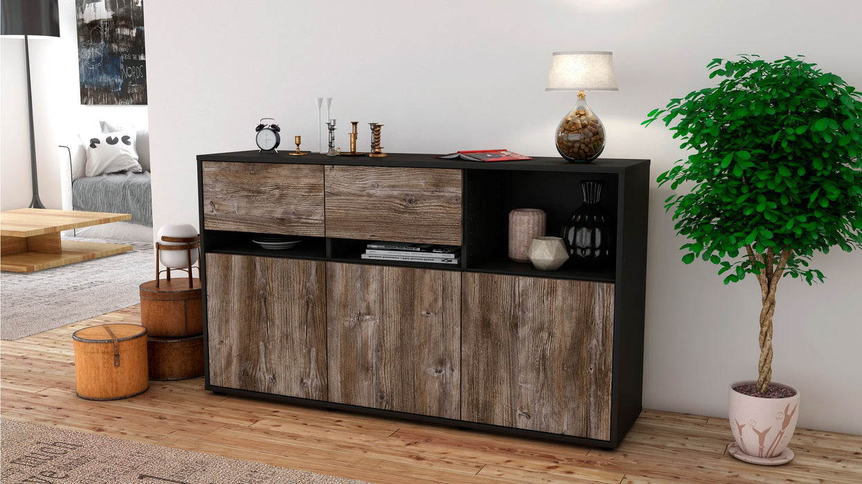 Sideboard Dorotea, Treibholz (136x79x35cm)