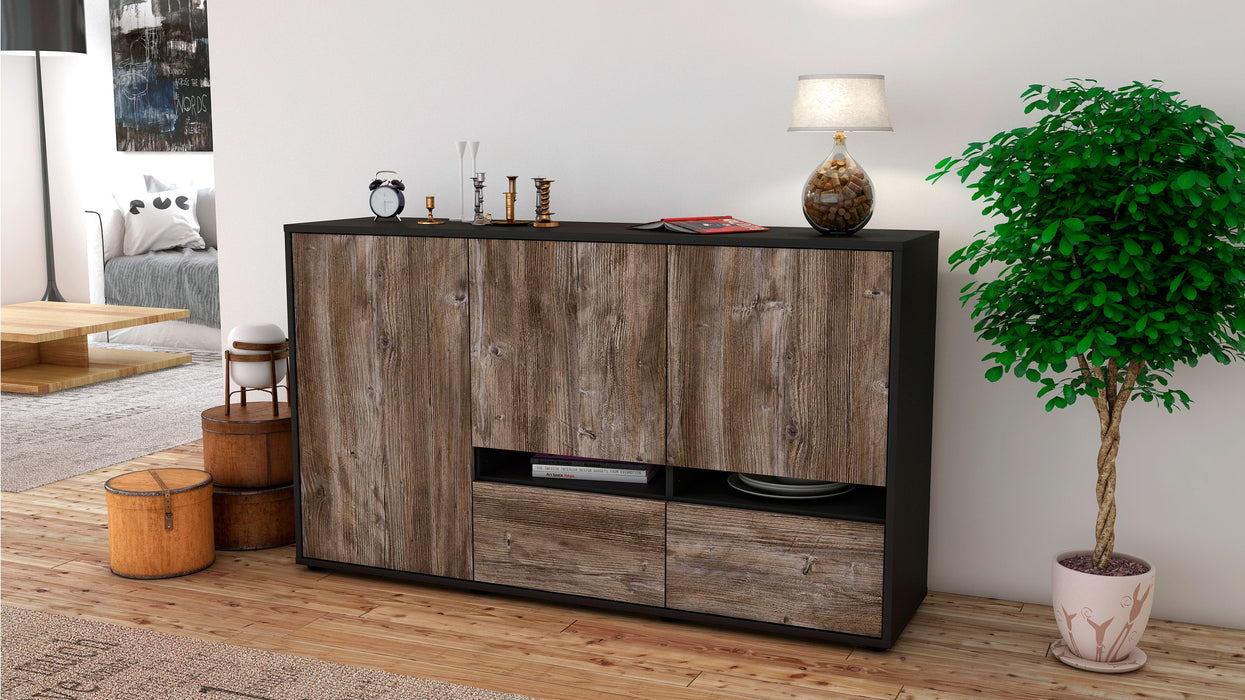 Sideboard Ebe, Treibholz (136x79x35cm)