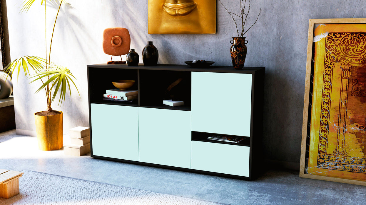 Sideboard Eda, Mint (136x79x35cm)