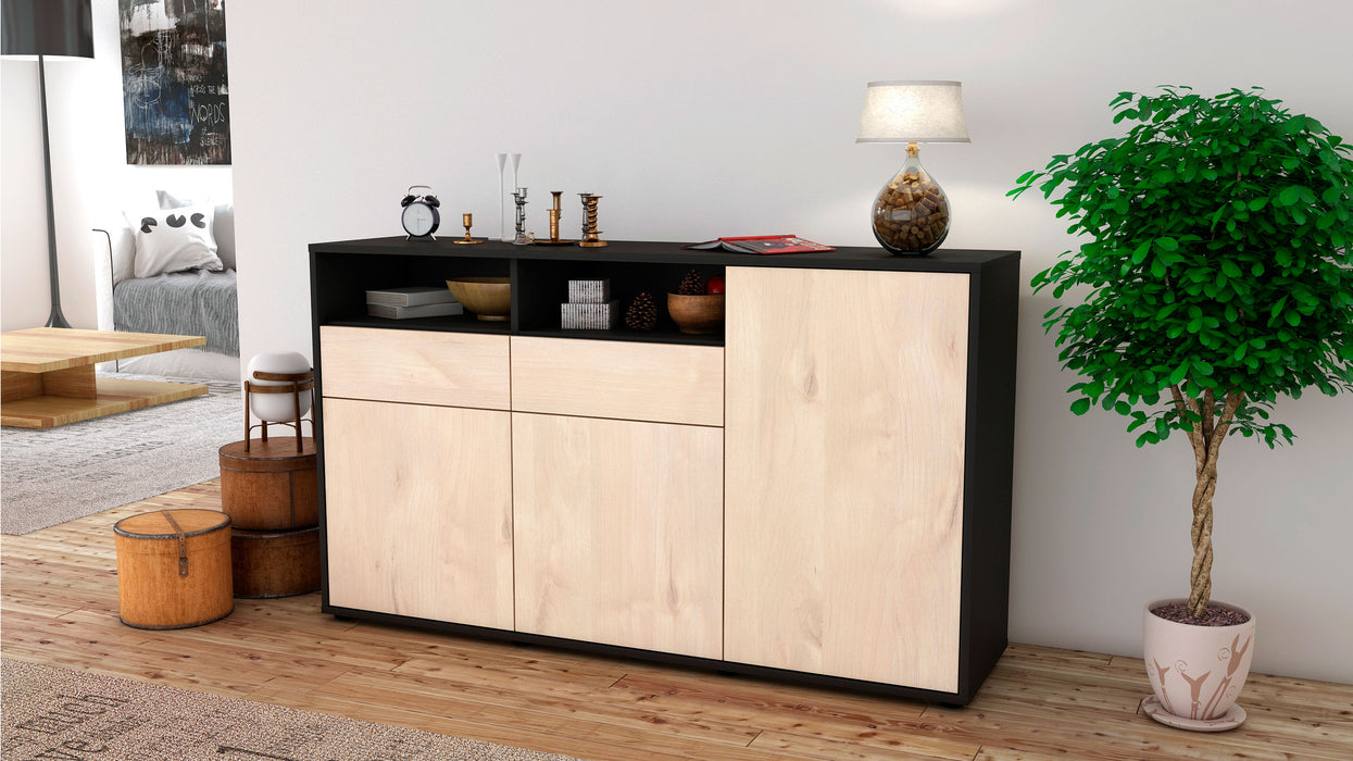 Sideboard Editta , Zeder (136x79x35cm)