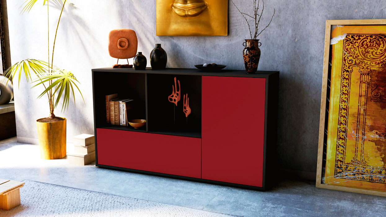 Sideboard Ela, Bordeaux (136x79x35cm)