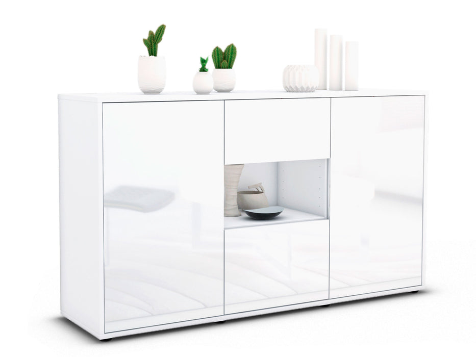 Sideboard Denise, Weiß (136x79x35cm)