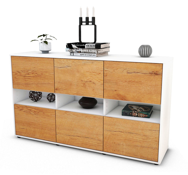 Sideboard Diletta, Eiche (136x79x35cm)