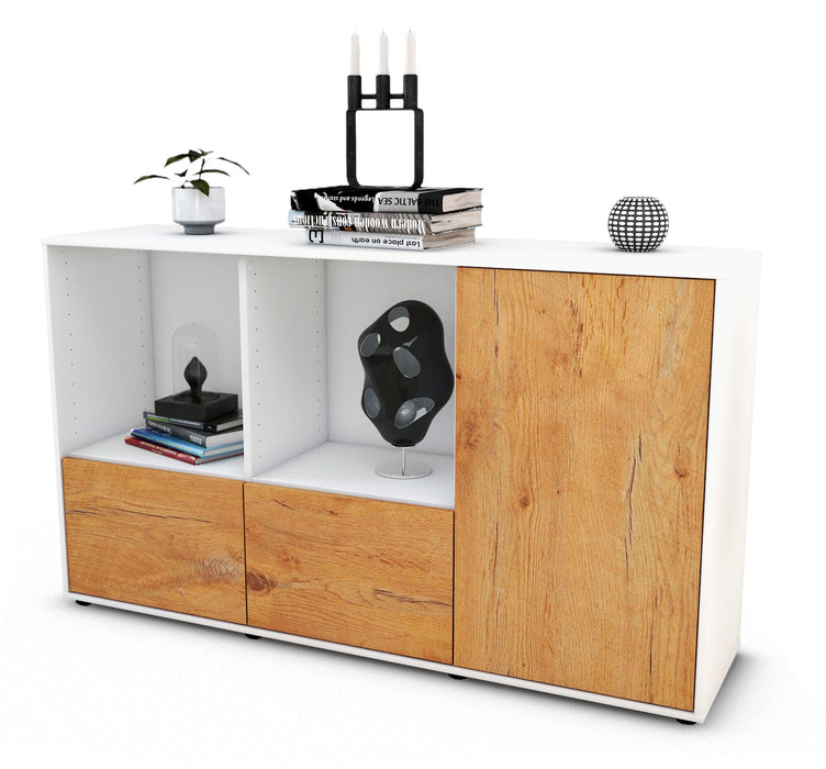 Sideboard Dolcia, Eiche (136x79x35cm)