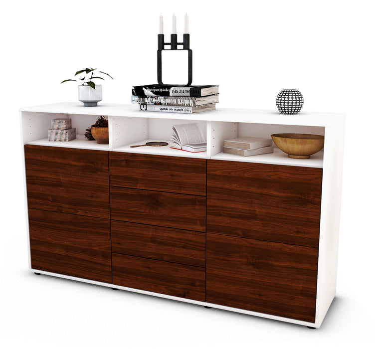 Sideboard Donabella, Walnuss (136x79x35cm)