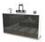 Sideboard Donatella, Grau (136x79x35cm)