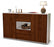 Sideboard Doriana, Walnuss (136x79x35cm)