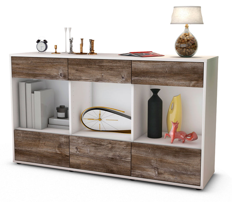 Sideboard Efisia, Treibholz (136x79x35cm)