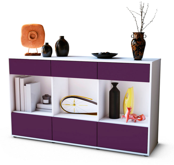 Sideboard Efisia, Lila (136x79x35cm)