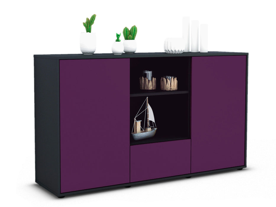 Sideboard Desideria, Lila (136x79x35cm)