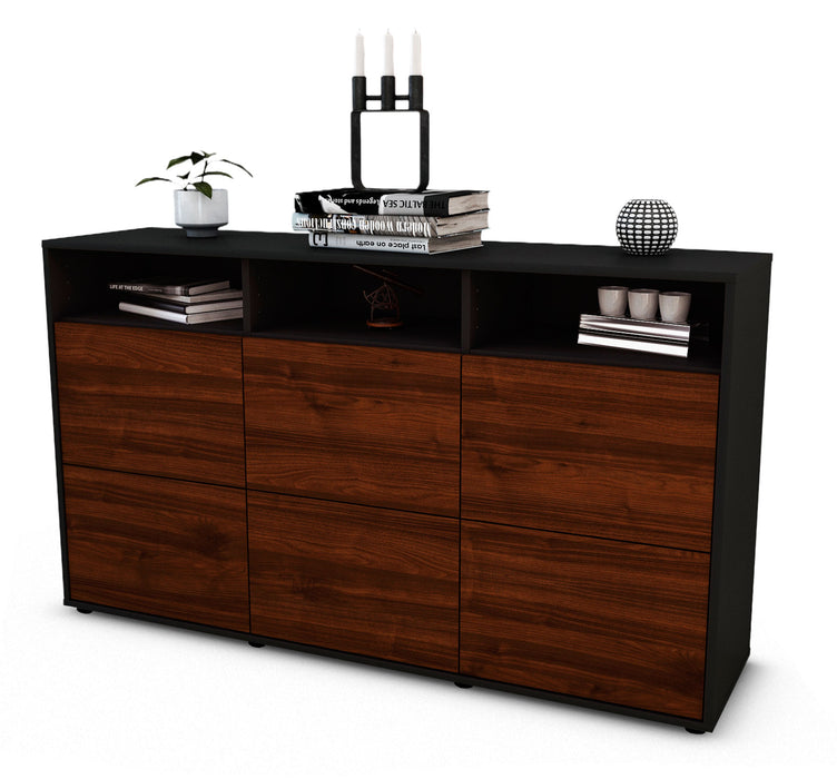 Sideboard Dilara, Walnuss (136x79x35cm)