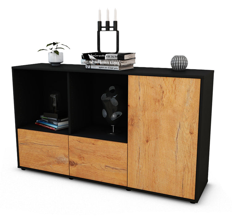 Sideboard Dolcia, Eiche (136x79x35cm)