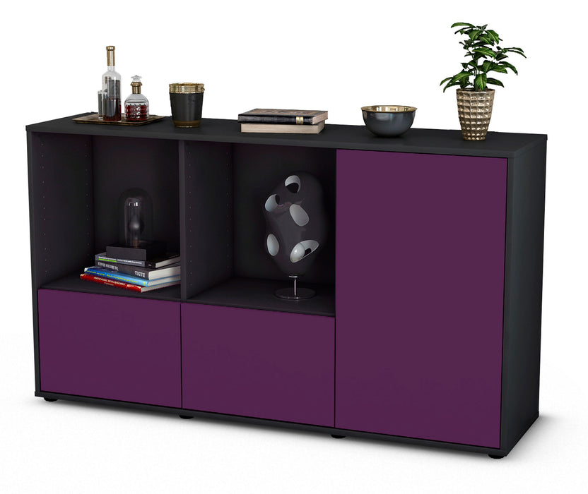 Sideboard Dolcia, Lila (136x79x35cm)