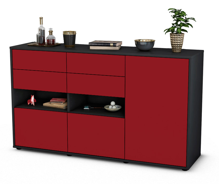 Sideboard Domi, Bordeaux (136x79x35cm)