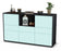 Sideboard Dominika, Mint (136x79x35cm)