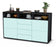 Sideboard Donabella, Mint (136x79x35cm)