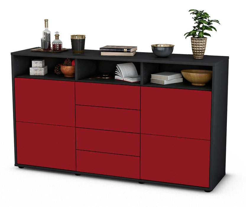 Sideboard Donabella, Bordeaux (136x79x35cm)