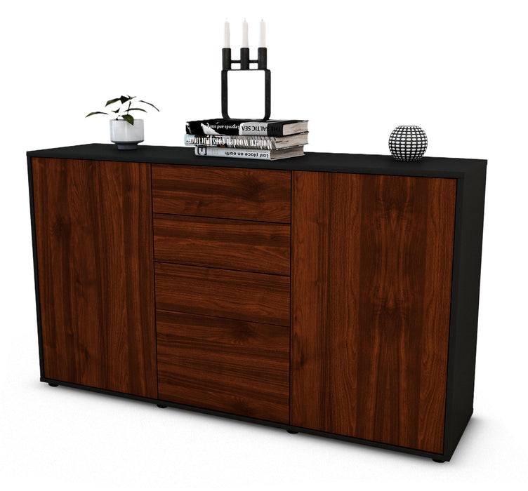 Sideboard Donatella, Walnuss (136x79x35cm)