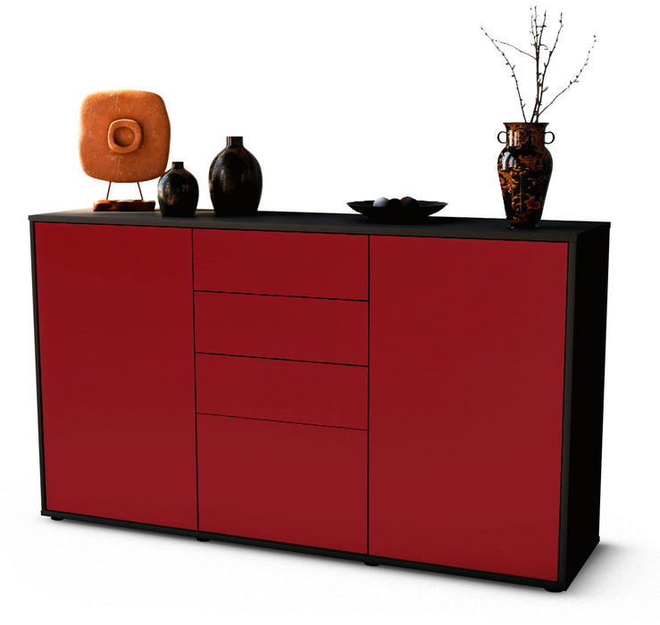 Sideboard Donatella, Bordeaux (136x79x35cm)