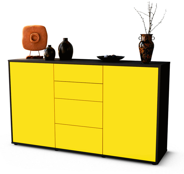 Sideboard Donna, Gelb (136x79x35cm)