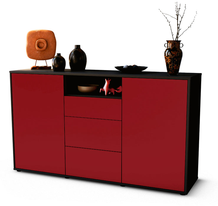 Sideboard Donnice, Bordeaux (136x79x35cm)