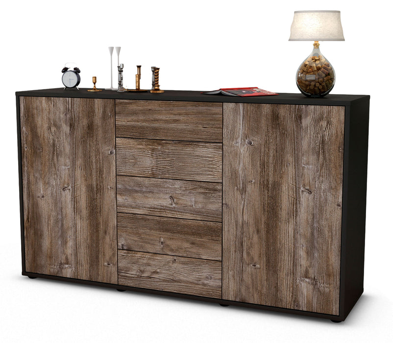 Sideboard Dorelly, Treibholz (136x79x35cm)