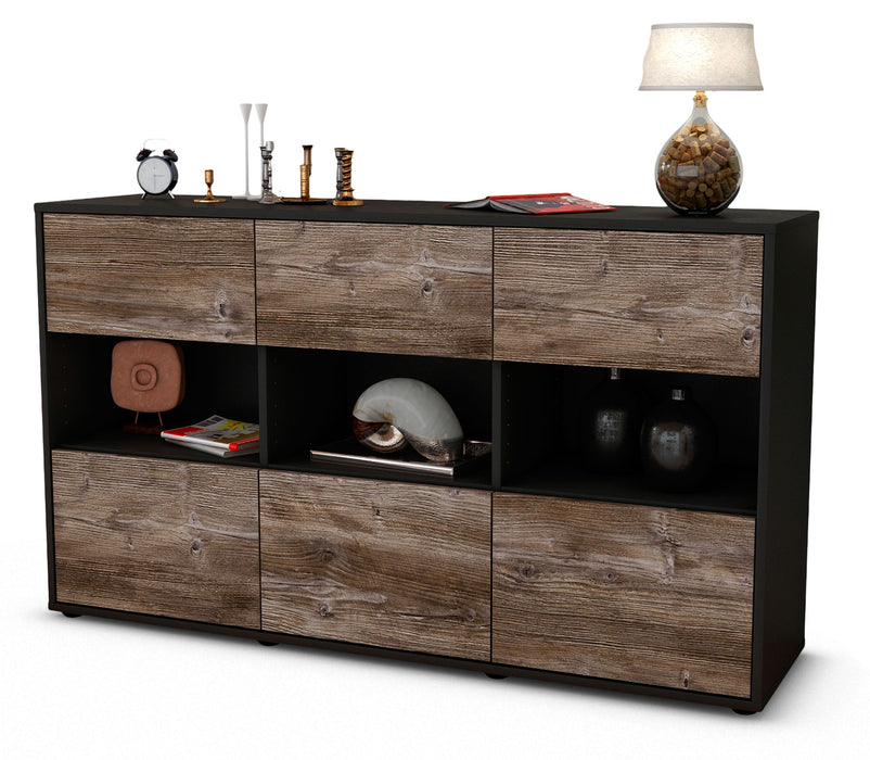 Sideboard Dorett, Treibholz (136x79x35cm)