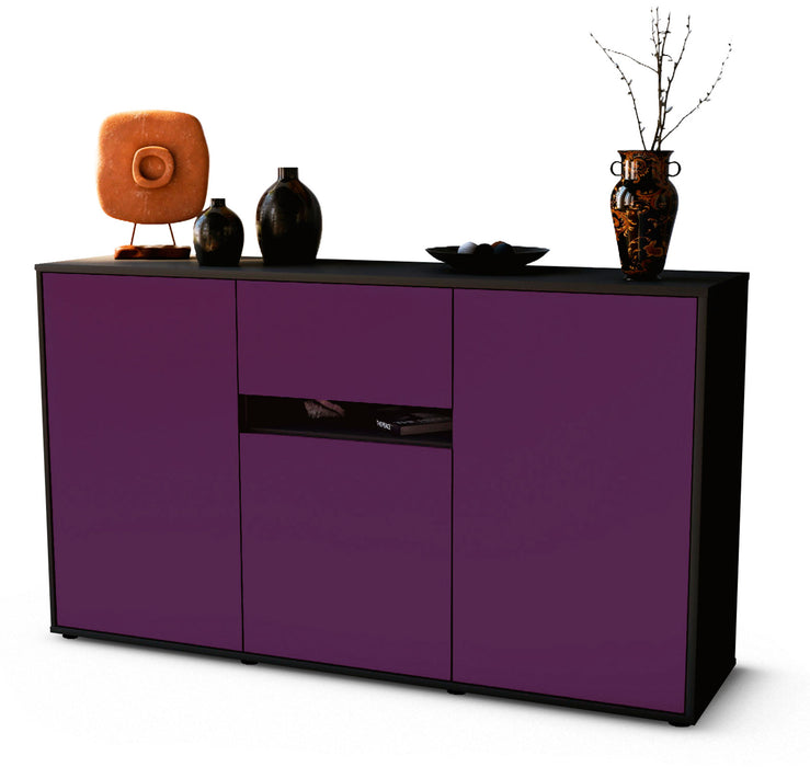 Sideboard Dorina, Lila (136x79x35cm)