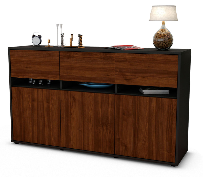 Sideboard Dorinde, Walnuss (136x79x35cm)