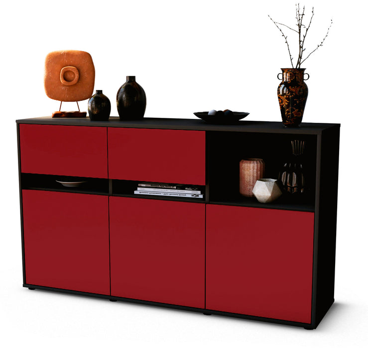 Sideboard Dorotea, Bordeaux (136x79x35cm)