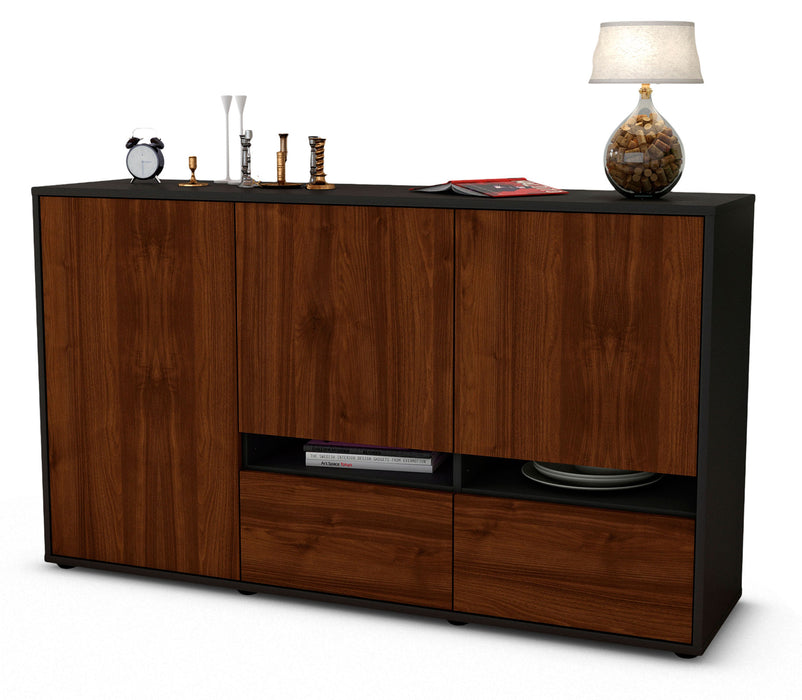 Sideboard Ebe, Walnuss (136x79x35cm)