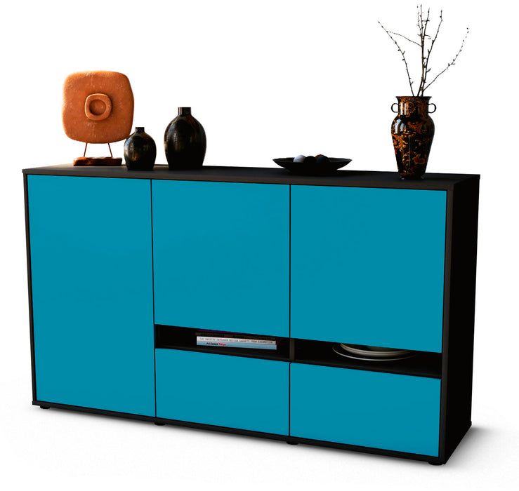 Sideboard Ebe, Türkis (136x79x35cm)