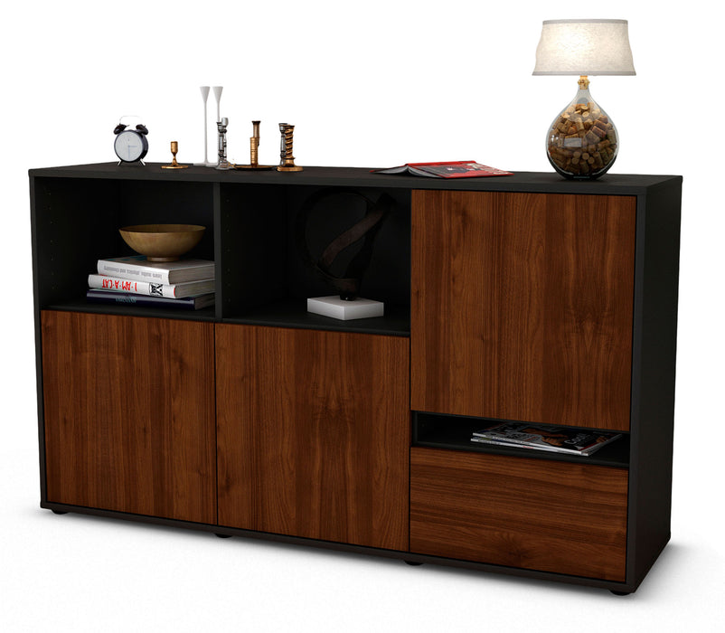 Sideboard Eda, Walnuss (136x79x35cm)