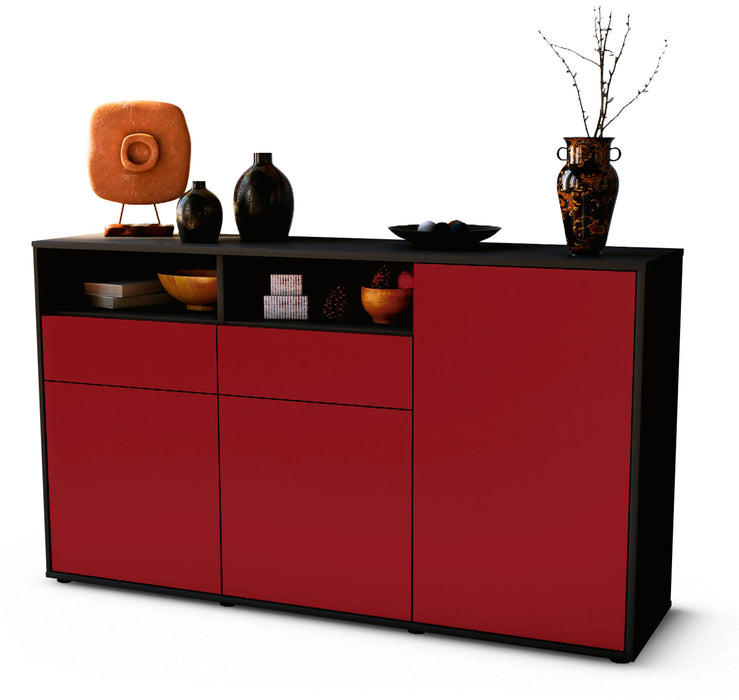 Sideboard Editta, Bordeaux (136x79x35cm)