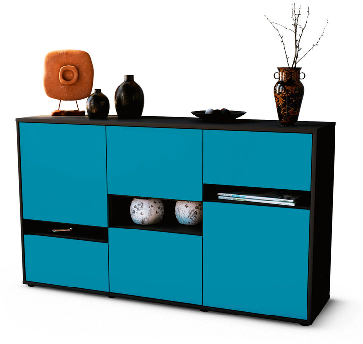 Sideboard Egizia, Türkis (136x79x35cm)