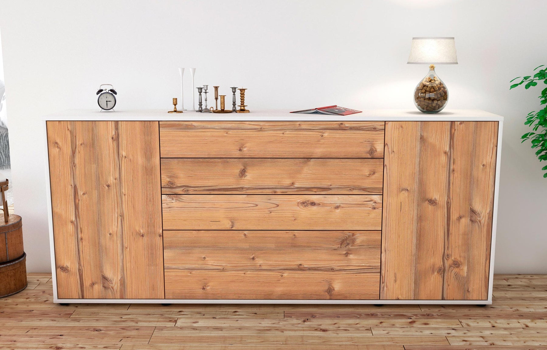 Sideboard Eleni, Pinie (180x79x35cm)