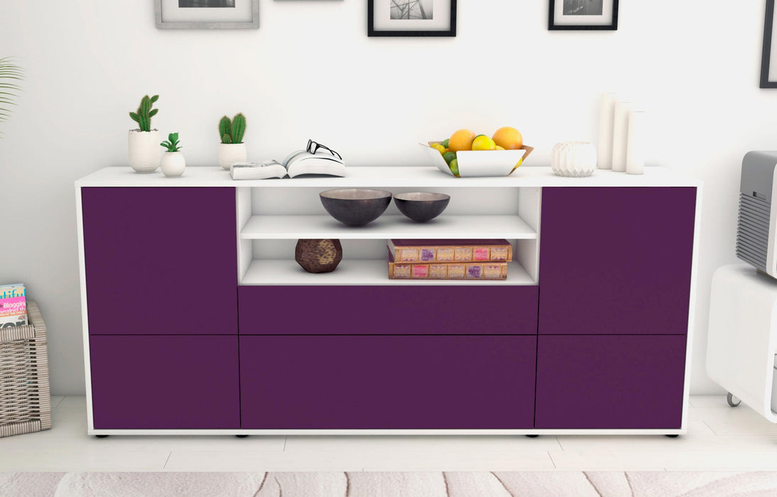 Sideboard Eluana, Lila (180x79x35cm)