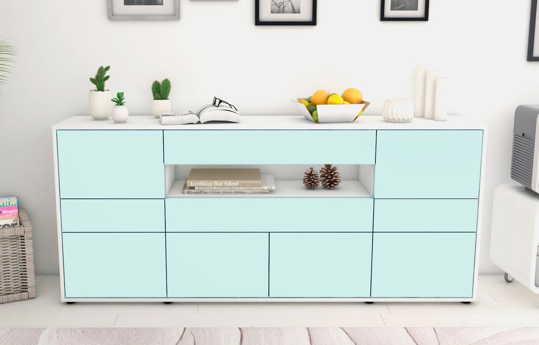 Sideboard Emerelda, Mint (180x79x35cm)