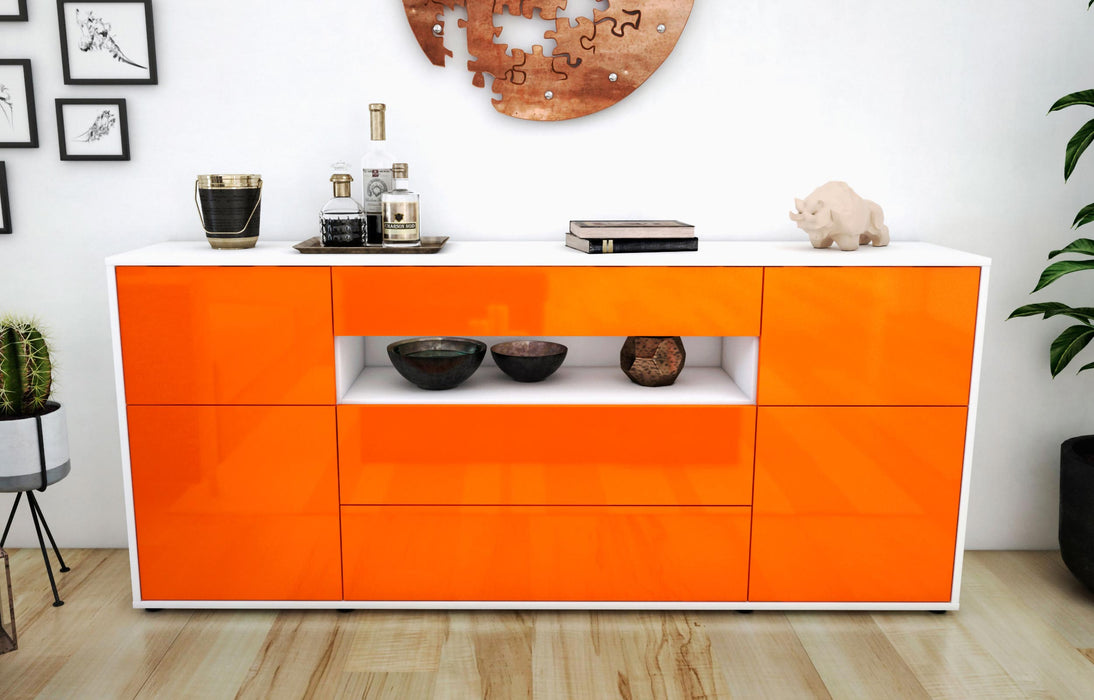 Sideboard Emma, Orange (180x79x35cm)